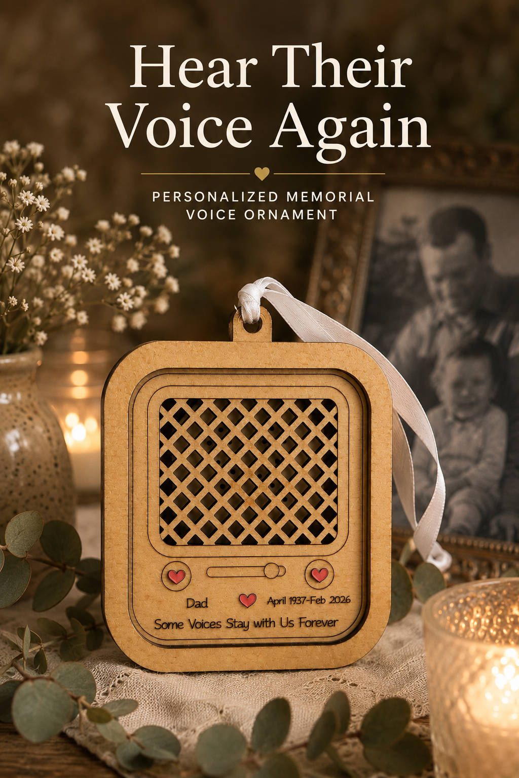 Preserve the Sound of Love with a Memorial Voice Recorder Box