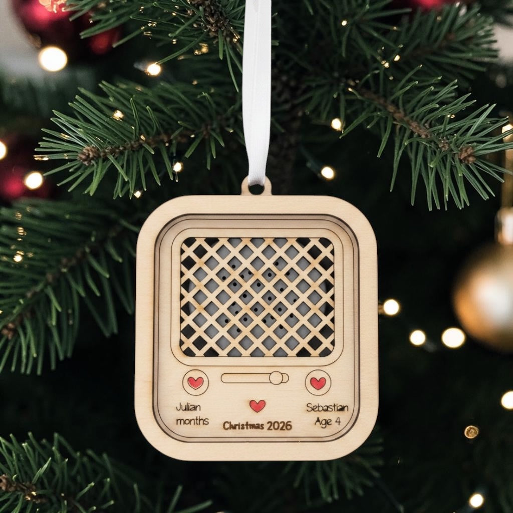 Little Voices Personalized Recordable Child Voice Ornament