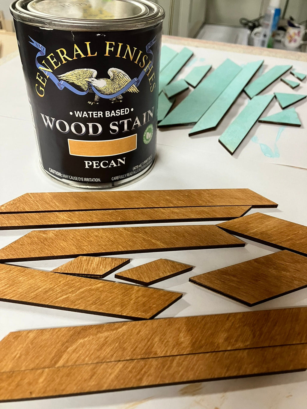 DIY Welcome Sign Paint Kit: Baltic Birch Wood Craft - Stitches and Wood