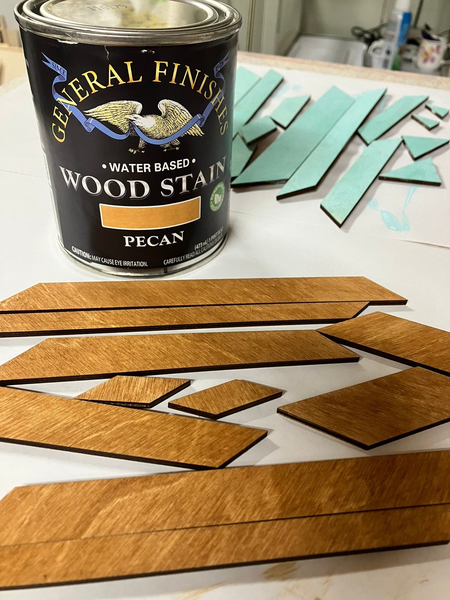 DIY Welcome Sign Paint Kit: Baltic Birch Wood Craft - Stitches and Wood
