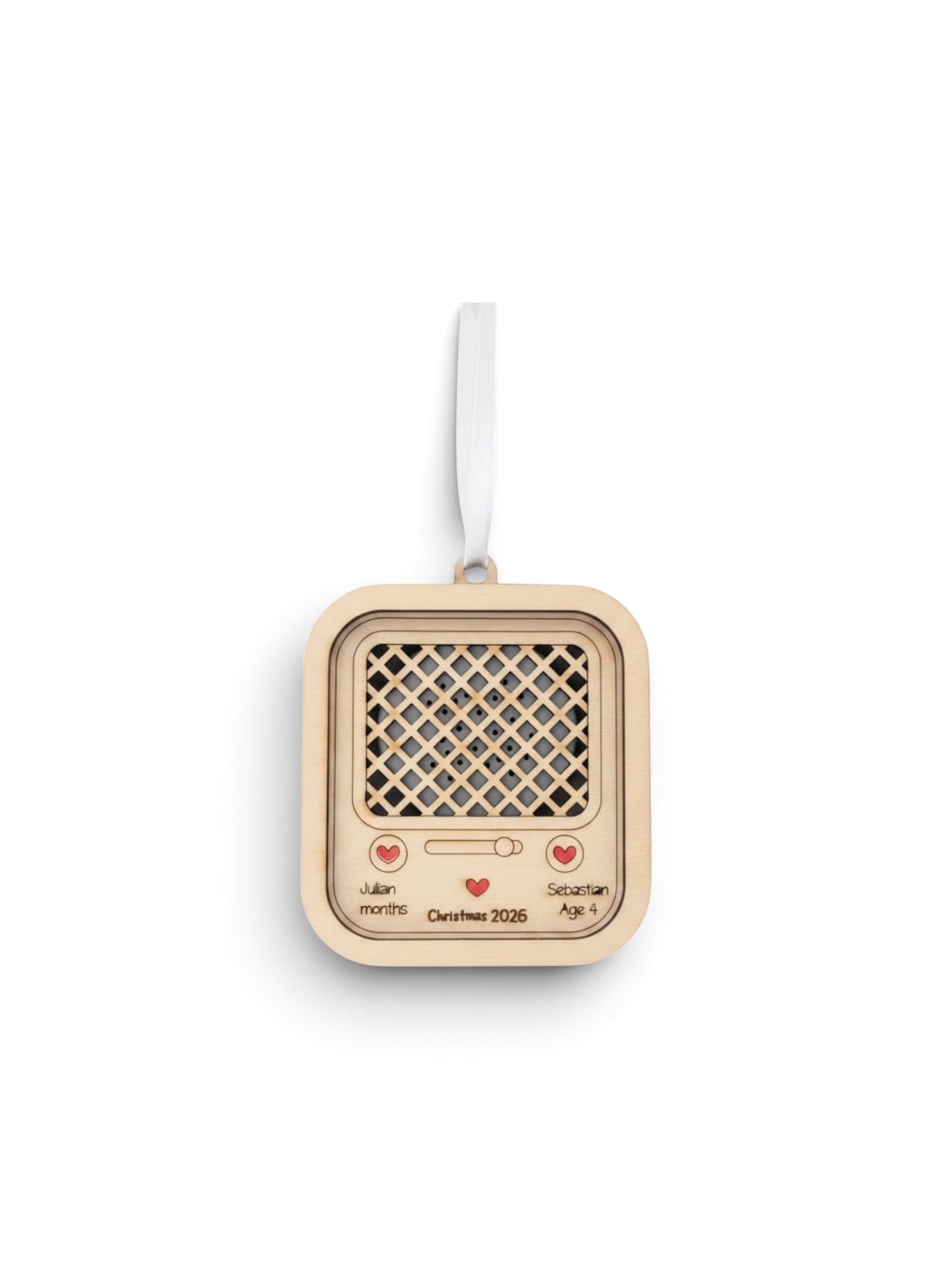 My Favorite Hello Personalized Recordable Pet Ornament