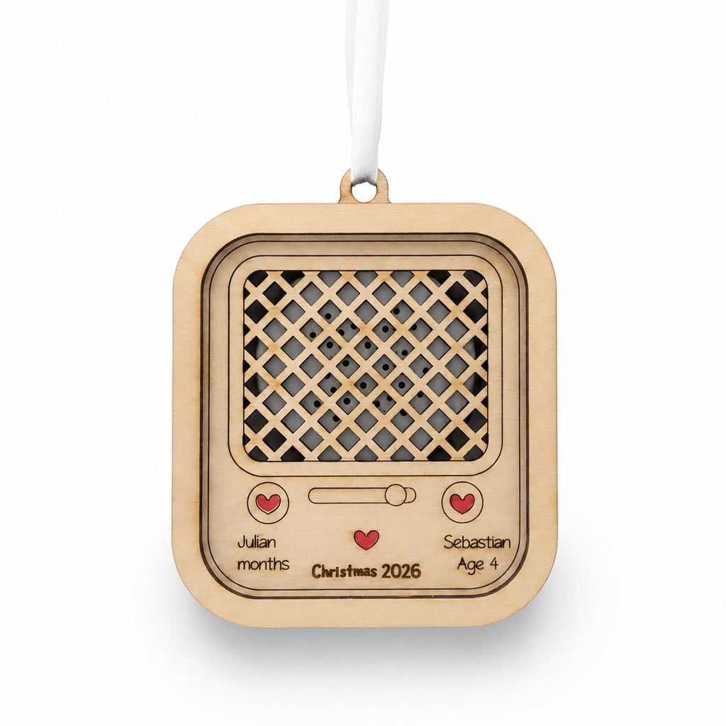 Little Voices Personalized Recordable Child Voice Ornament