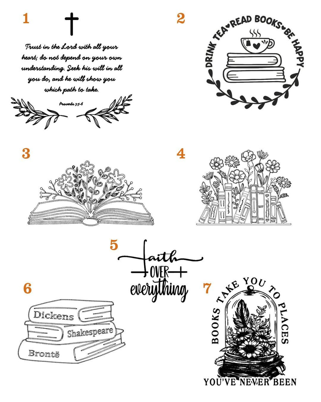 Maple Wood Laser Engraved Book Stand